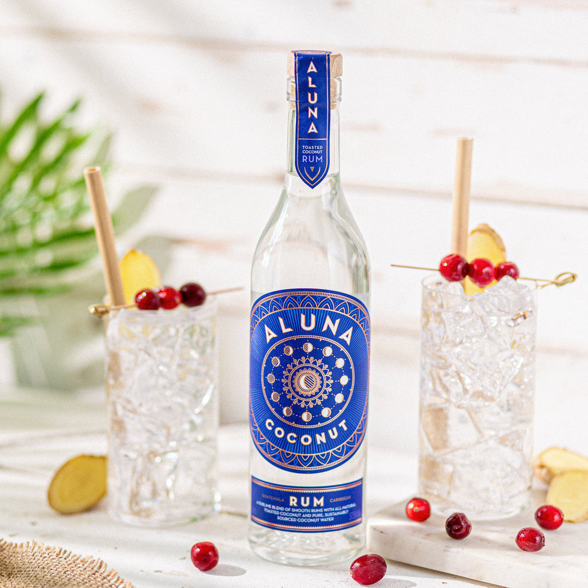 Aluna Toasted Coconut Rum, 37,5%, 0.7L-3