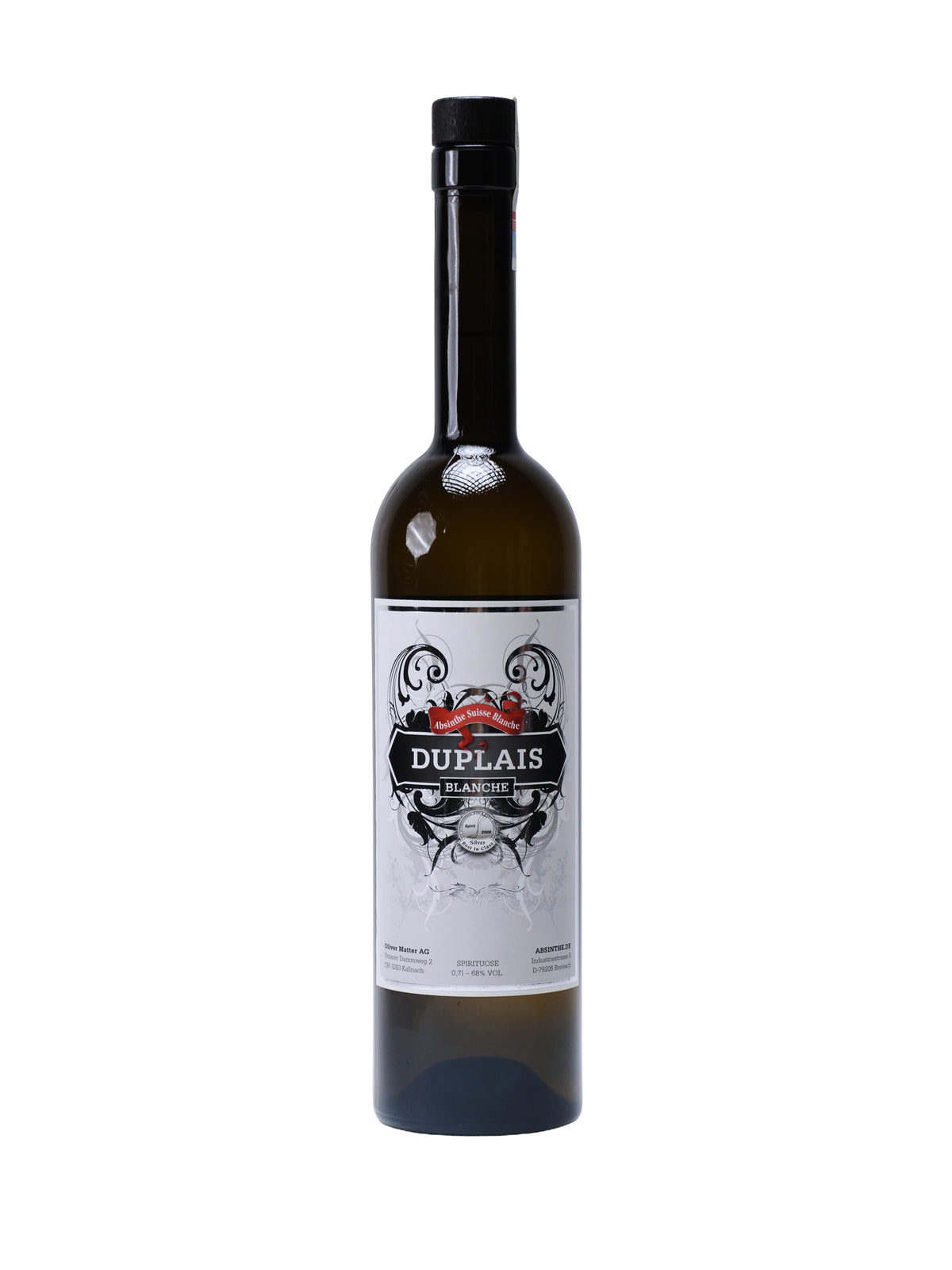 Absinthe Duplais Blanche, 68%, 0.7L-1