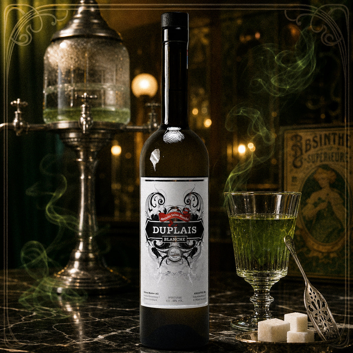 Absinthe Duplais Blanche, 68%, 0.7L-zoom-3