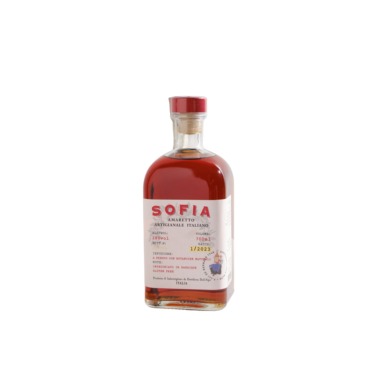 Amaretto Sofia (Aged in Oak Barrels), 28%, 0.7L-1