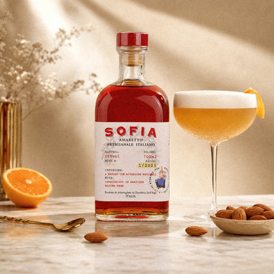Amaretto Sofia (Aged in Oak Barrels), 28%, 0.7L-zoom-