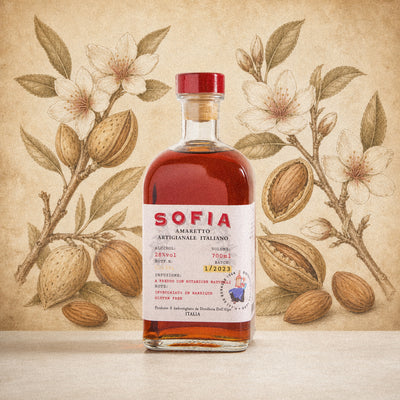 Amaretto Sofia (Aged in Oak Barrels), 28%, 0.7L-zoom-