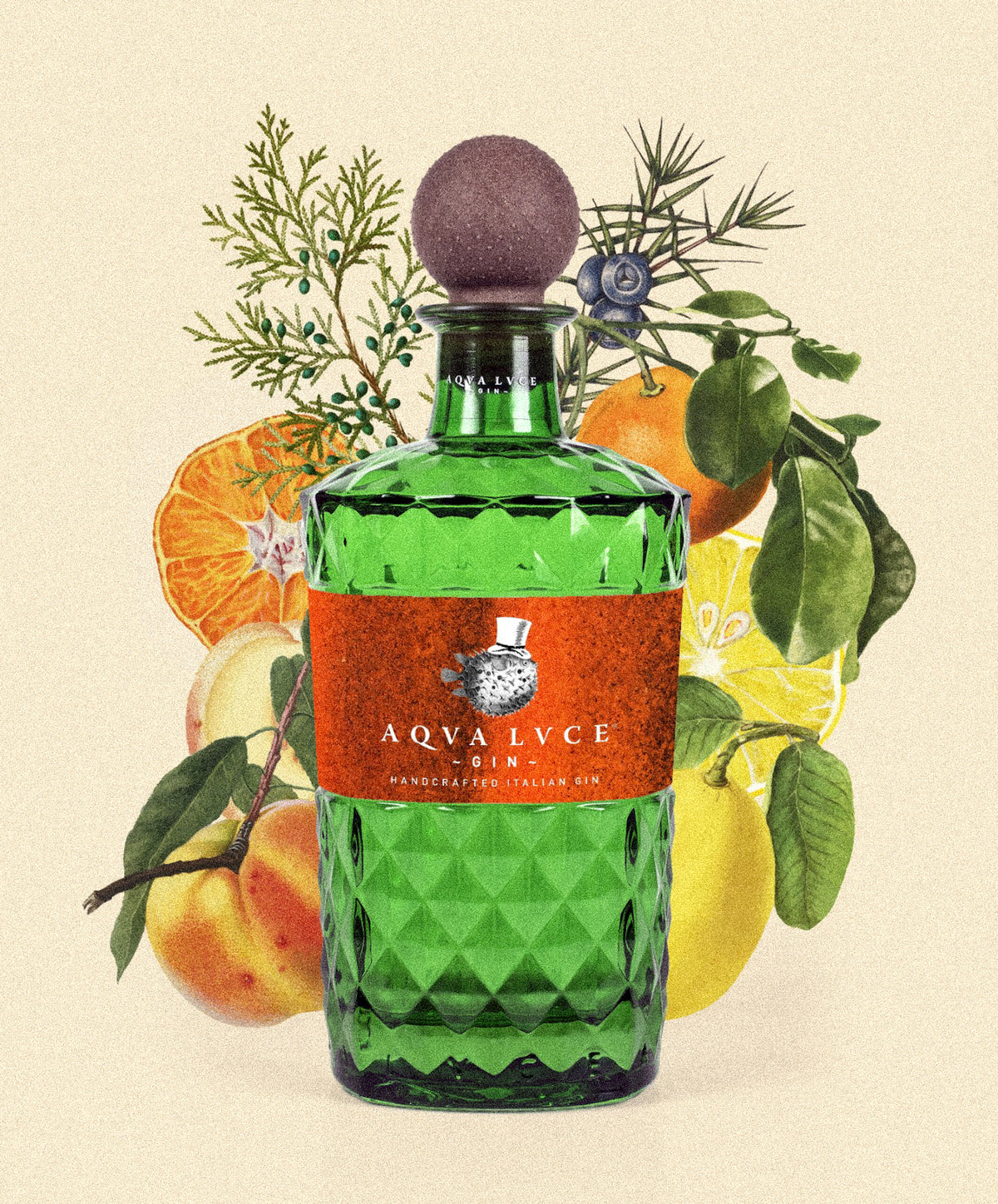 Aqva Luce Gin V.I.C.E., 45,7%, 0.7L-2