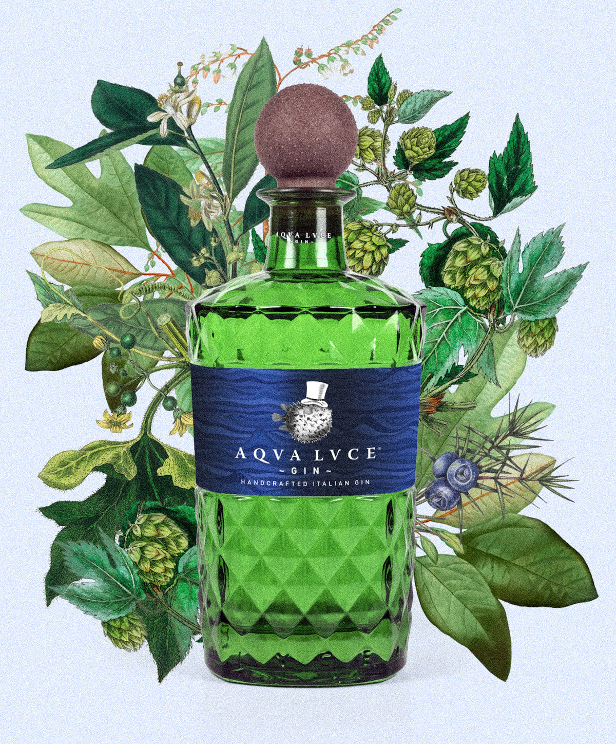 Aqva Luce Navy Gin, 57.5%, 0.7L-zoom-2