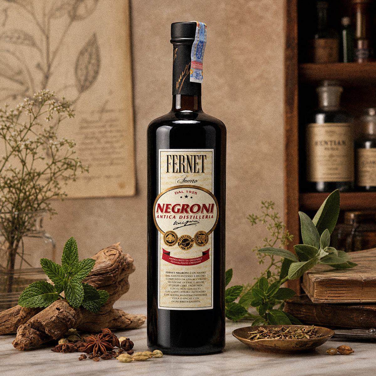 Fernet Negroni Antica, 39% ABV, 0.7L-zoom-2