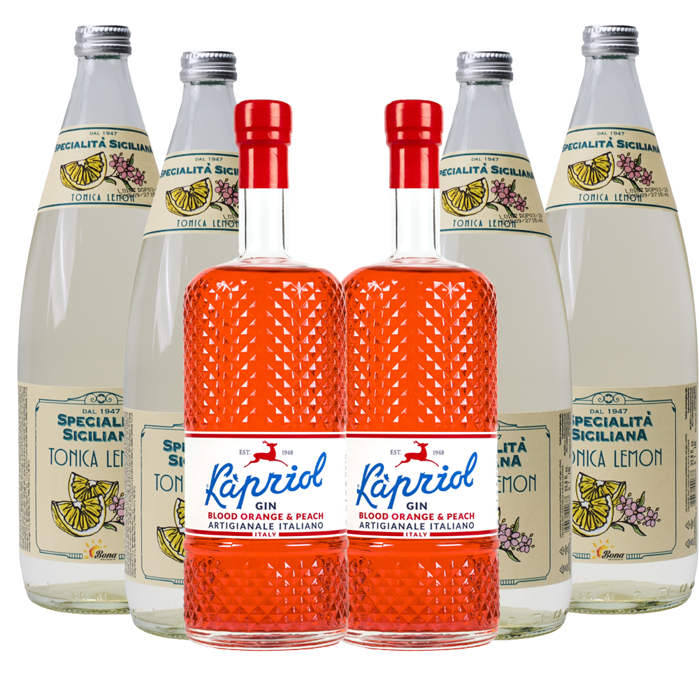 Gin Tonic Blood Orange Cocktail Kit-2