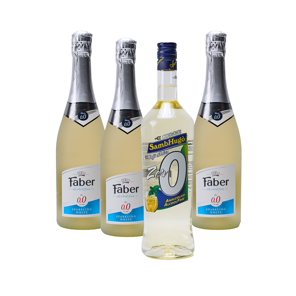 Hugo Zero Alcohol Cocktail Kit, 16 Cocktail-uri-1