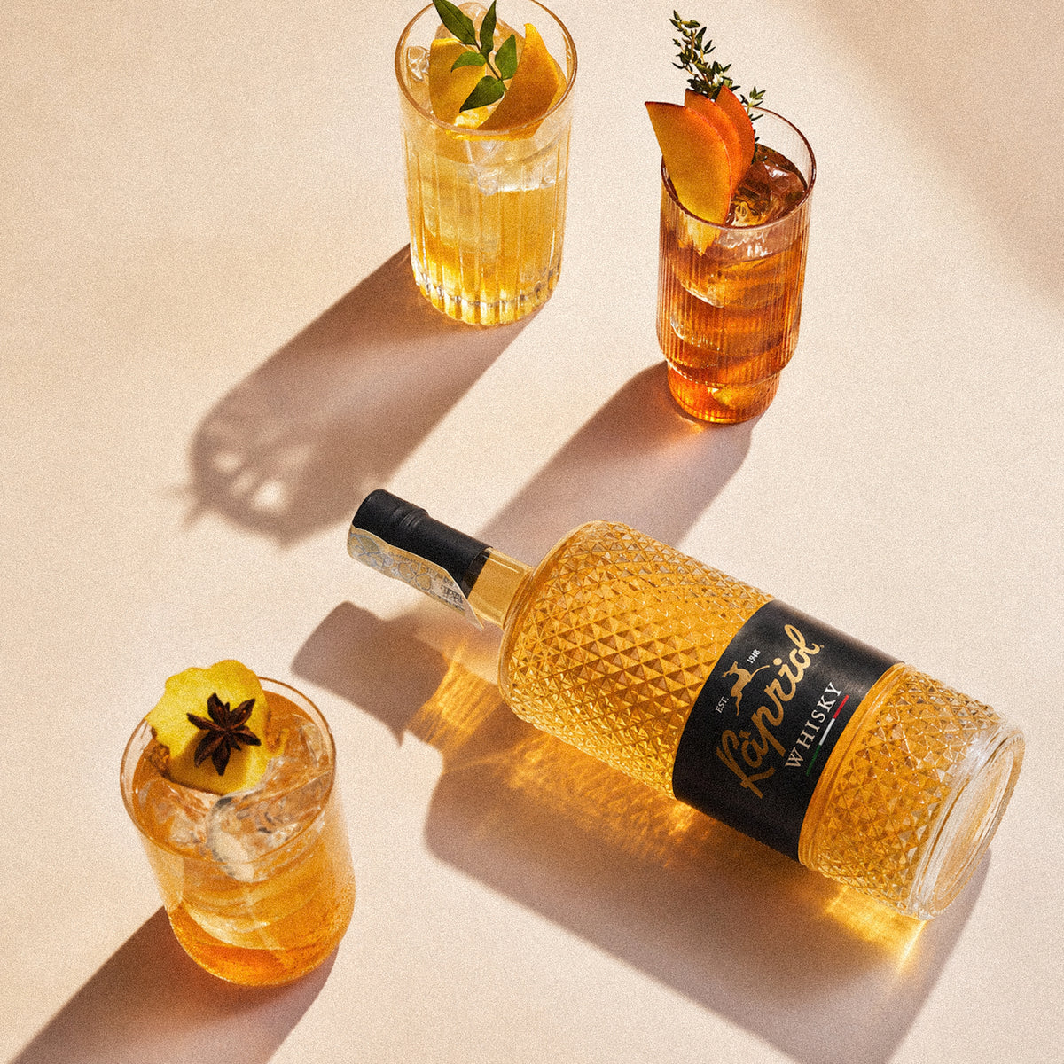 Kapriol Italian Whisky, 45,4%, 0.7L-2
