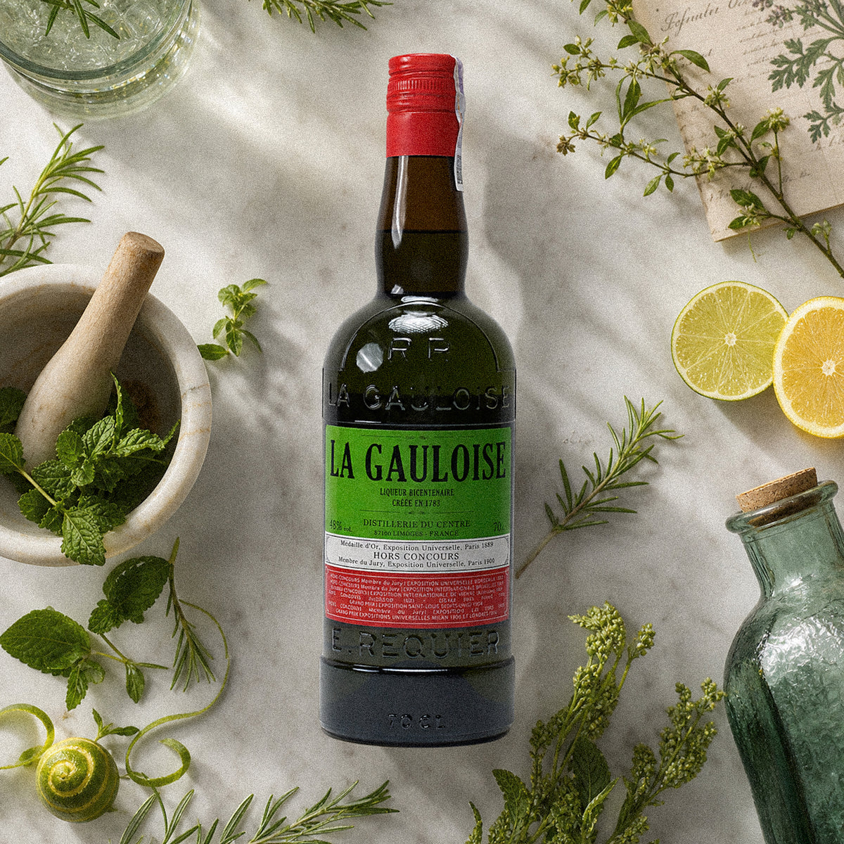 La Gauloise Verte Green, 48%, 0.7L-zoom-3