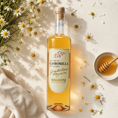 Liquore di Camomilla con Grappa Negroni, 32%, 0.7L-zoom-