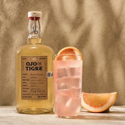 Ojo de Tigre Mezcal Espadin-Tobala Reposado, 37%, 0.7L-zoom-