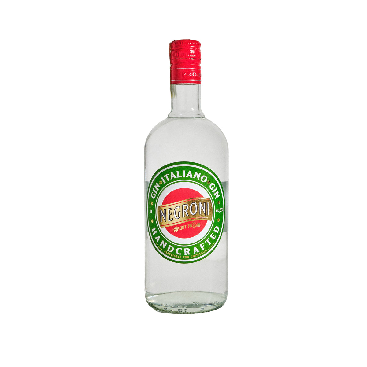 Negroni Aperitivo Italian Bar London Dry Gin, 40.3%, 1L-zoom-1