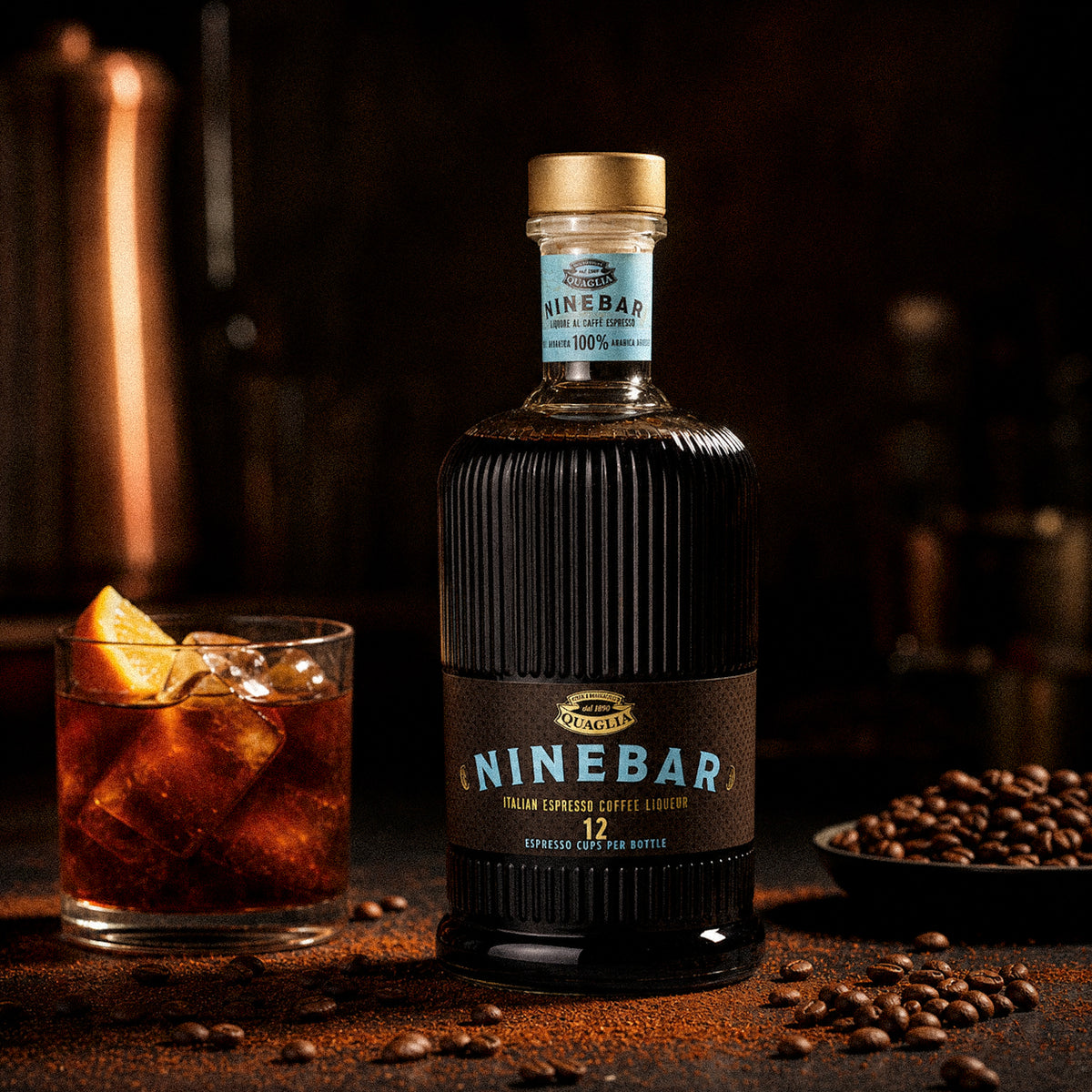 Ninebar Espresso Coffee Liqueur, 20%, 0.7L-3