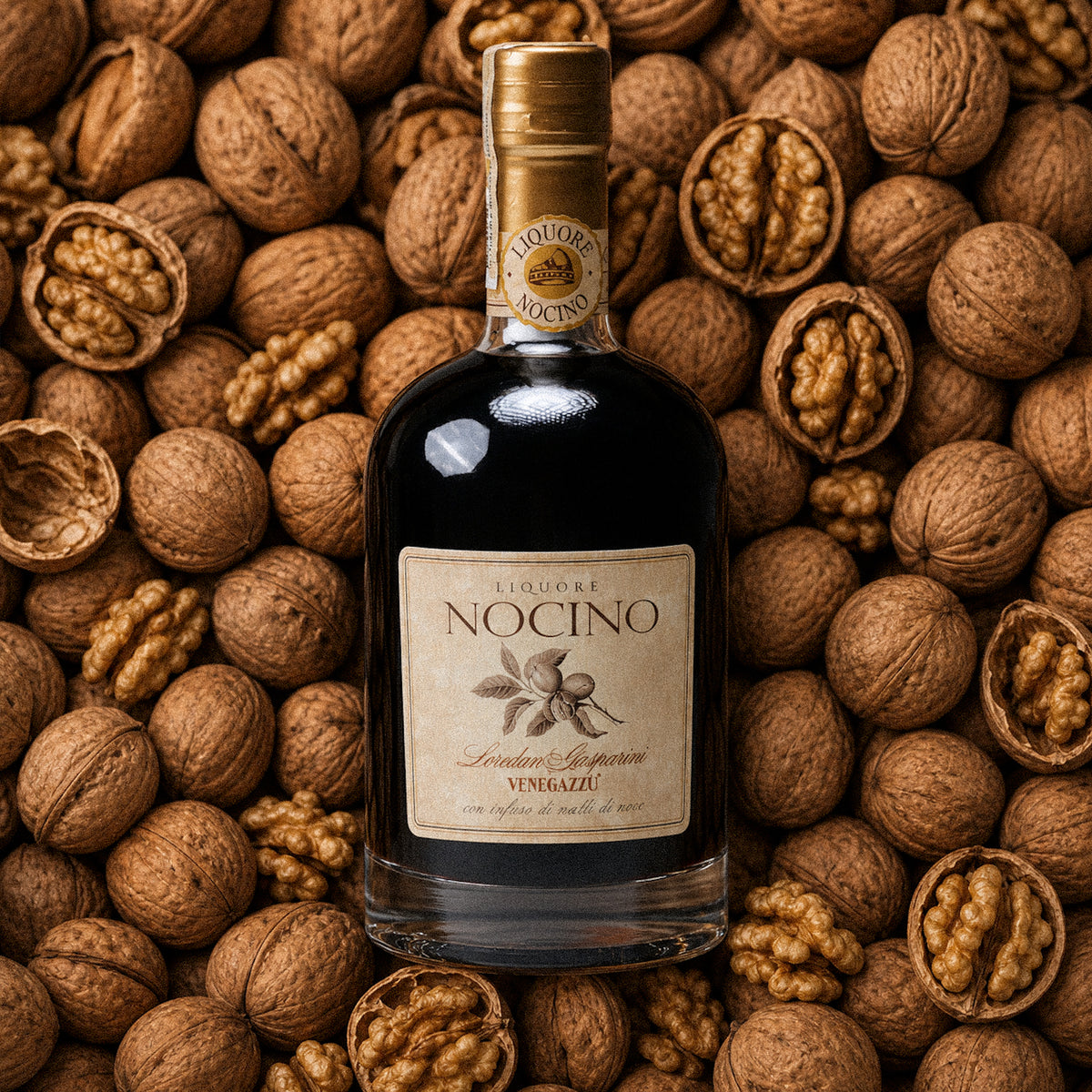 Nocino Artigianale Loredan Gasparini, 34%, 0.5L-3
