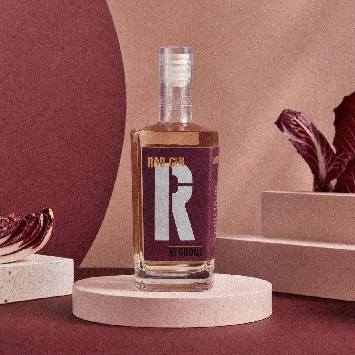 Rad Gin Radicchio Rosso di Treviso PGI Negroni, 45%, 0.7L-zoom-3
