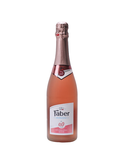 Faber Sparkling Zero Rosé Wine, 0.75L-zoom-