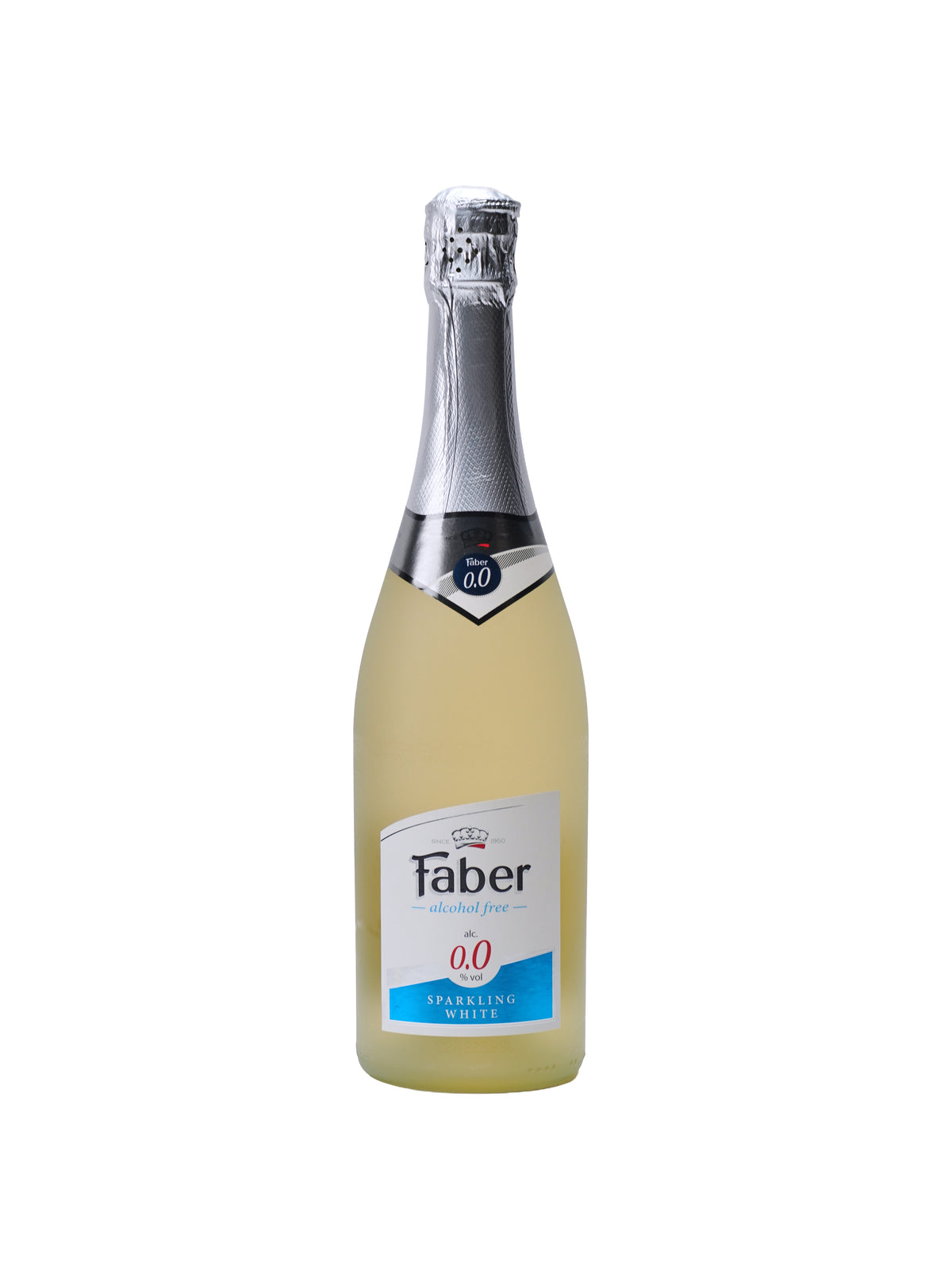 Faber Sparkling Zero White Wine, 0.75L