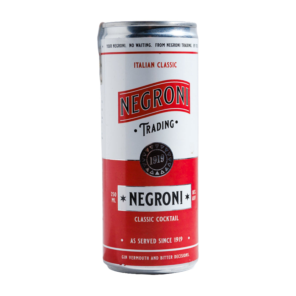 Negroni Cocktail Original, 18%, 0.25L - doza
